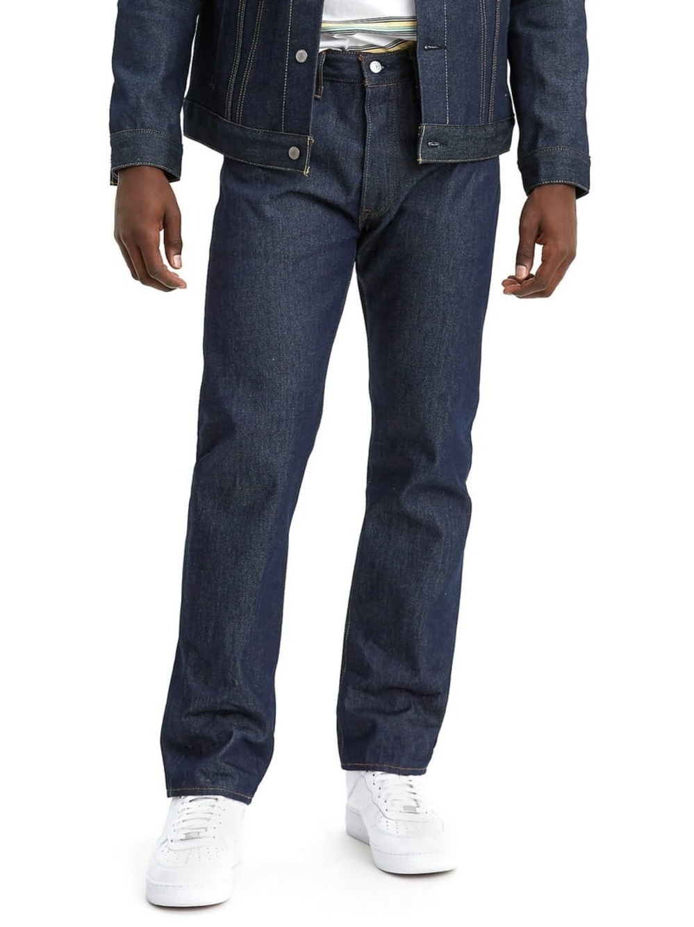 Levi’s 501 Original Rigid Straight Leg Denim Men’s Jeans Size 38X30